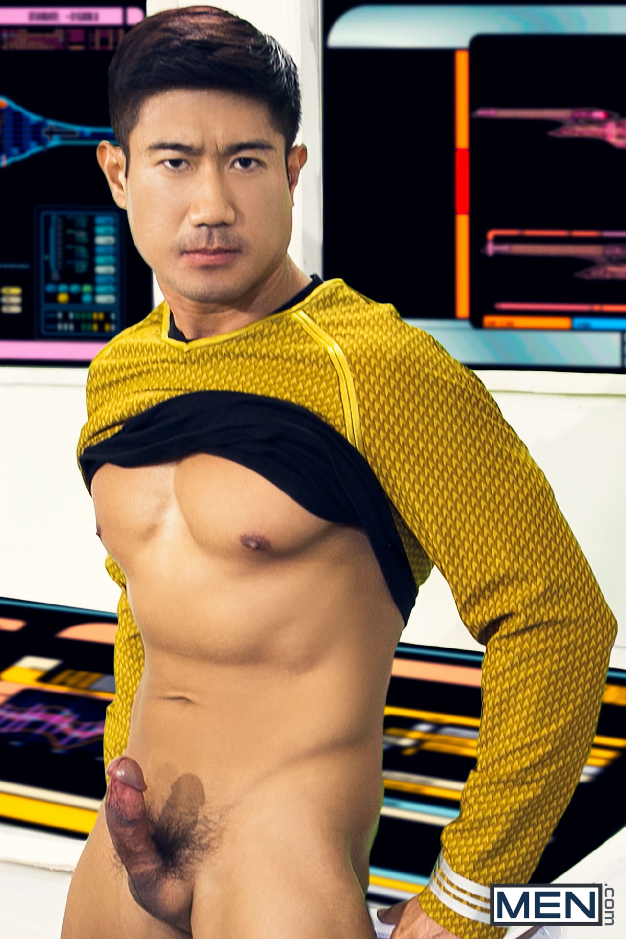 Men 'Star Trek : A Gay XXX Parody Part 3' starring Rod Pederson (Photo 22)