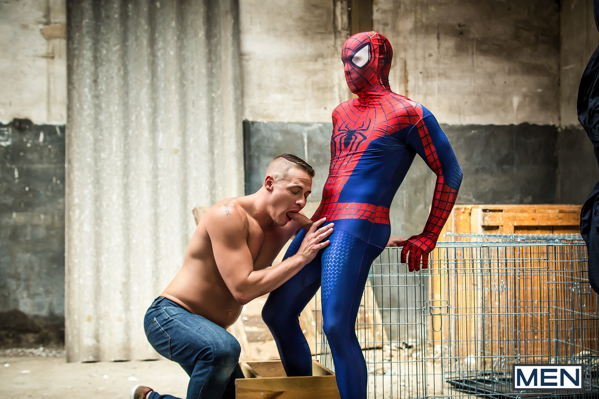 Men 'Spiderman : A Gay XXX Parody Part 2' starring Will Braun (Photo 24)